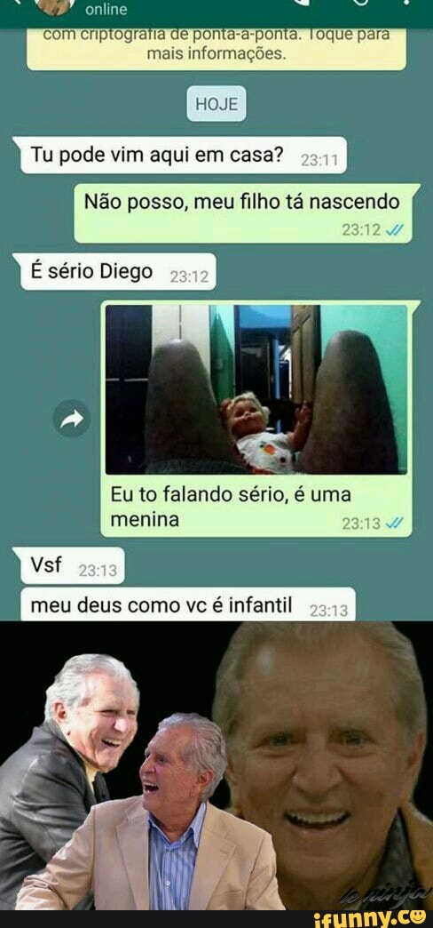 4
Eu to falando sério, é uma
menina
meu deus como vc é infantil
3