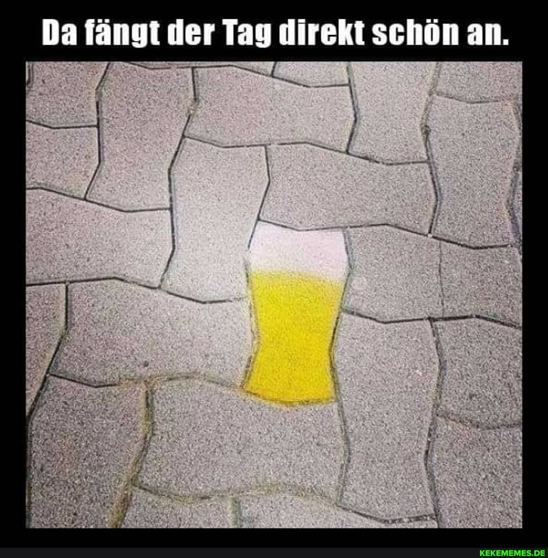 Da fängt der Tag direkt schön an.