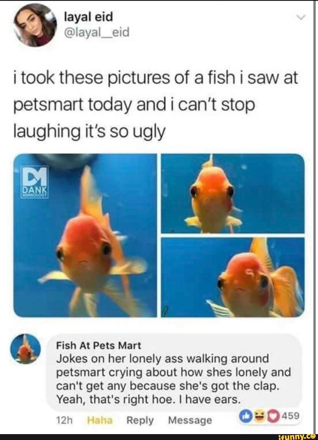 Fish In Her Ass