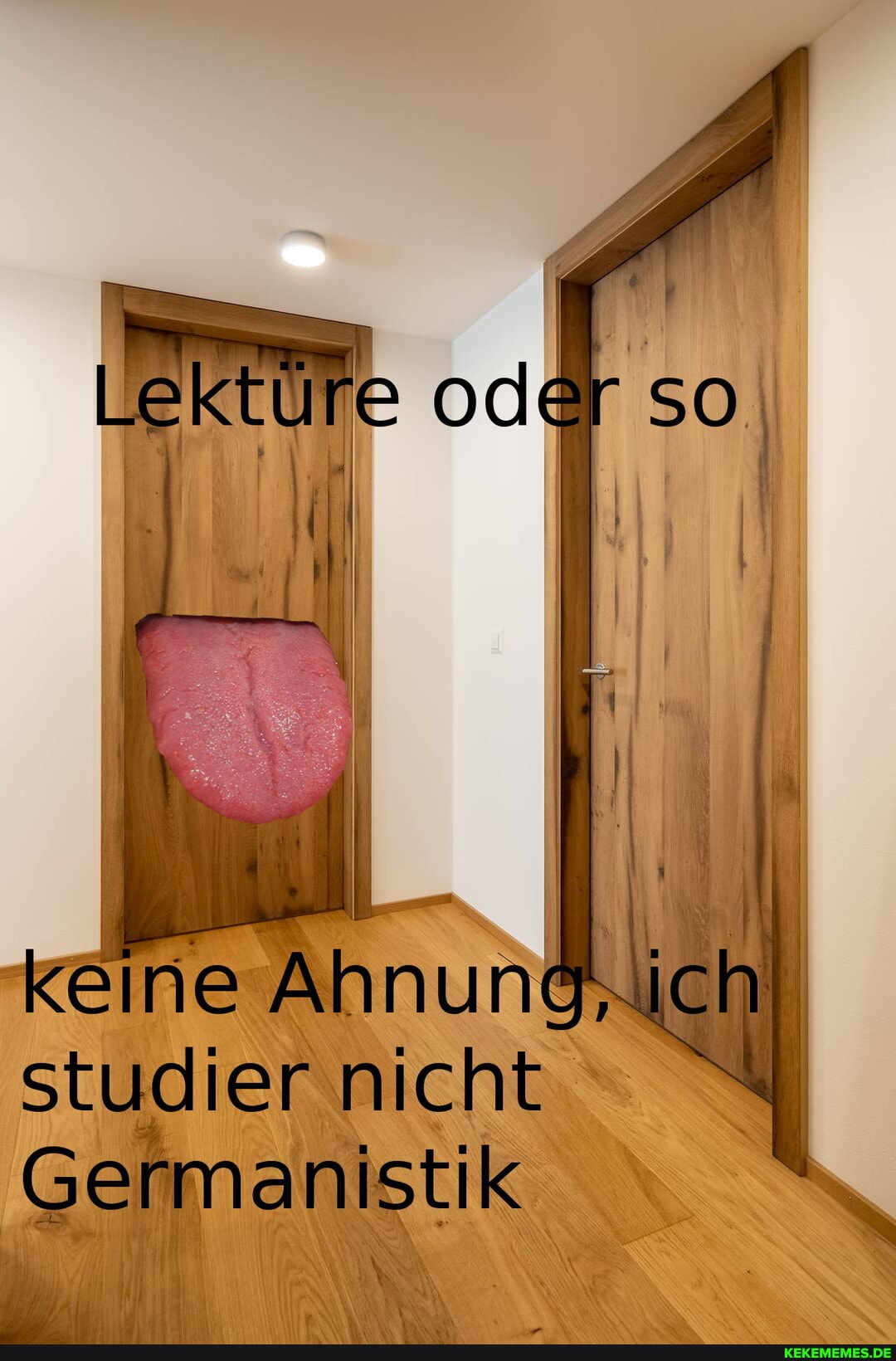 Lektüre oder So
keine ch studier nicht N Germanistik