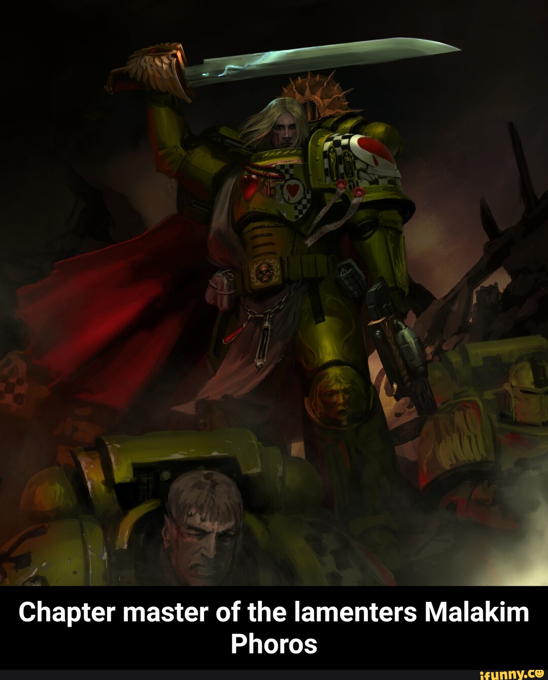 Chapter master of the lamenters Malakim Phoros - Chapter master of the ...