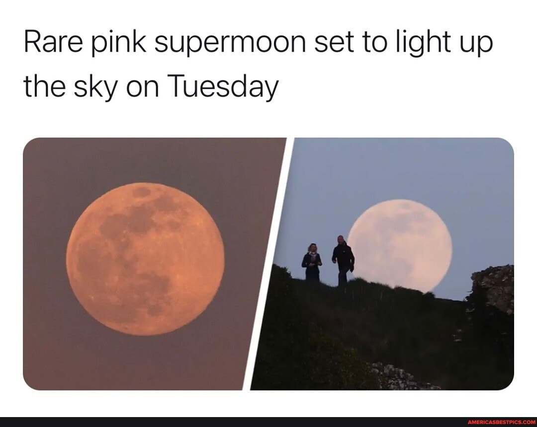 Rare pink supermoon set to light up the sky on Tuesday