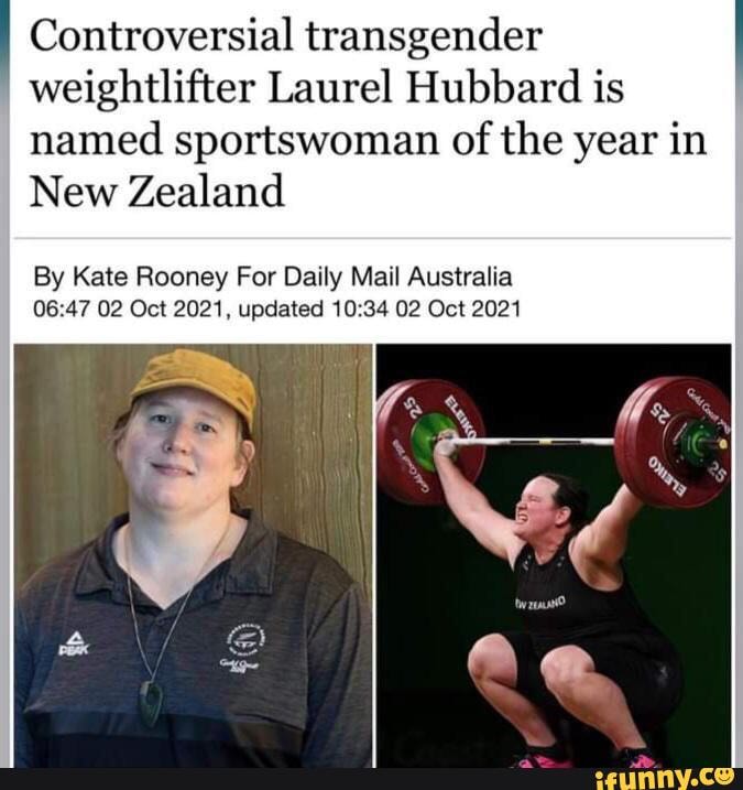 Controversial Transgender Weightlifter Laurel Hubbard Is Named