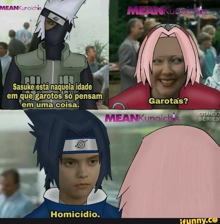 idade em pensam uma coisa.
Garotas?
Homicídio.