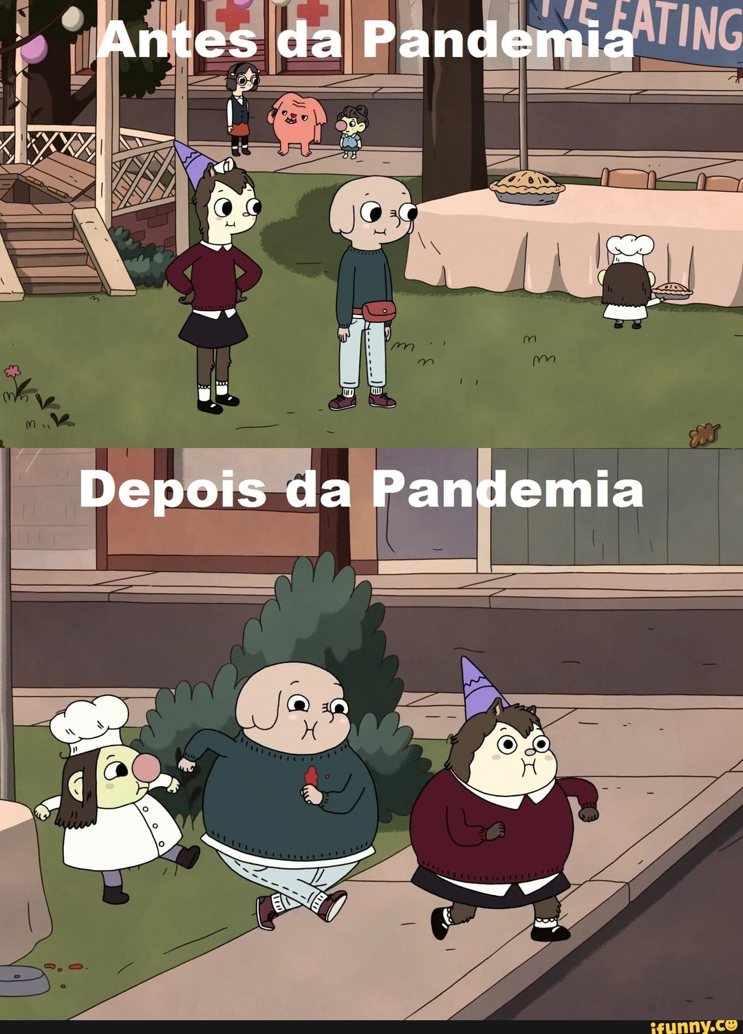 Antes da Pandemia
Depois da Pandemia