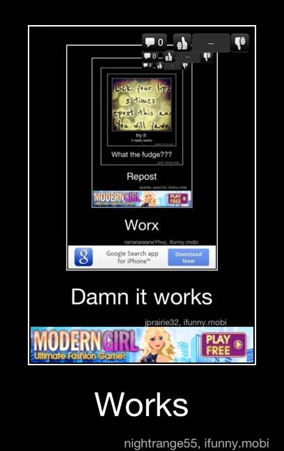 Damn it works - Works