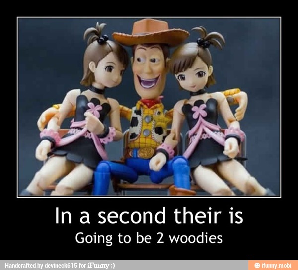 In a second their is
Going to be 2 woodies - In a second their is
Going to be 2 woodies