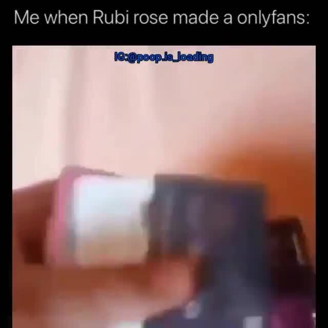 Fan rubi rose only 