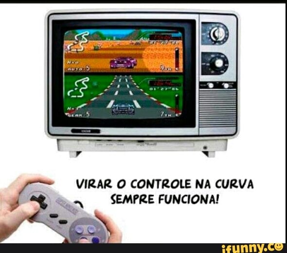 2
VIRAR O CONTROLE NA CURVA
a
SEMPRE FUNCIONA!
x