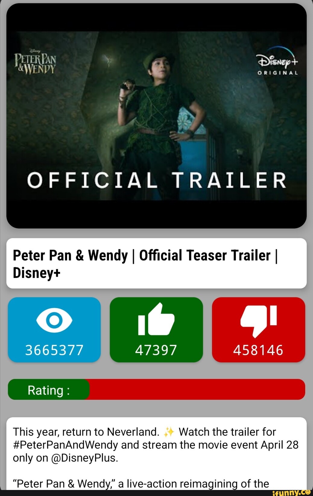 PETER PAN ORIGINAL OFFICIAL TRAILER Peter Pan & Wendy I I Official ...