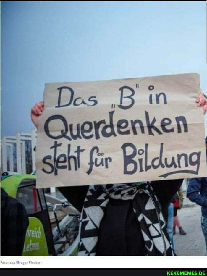 Das 'B in
'Querdenken
fr Bildung