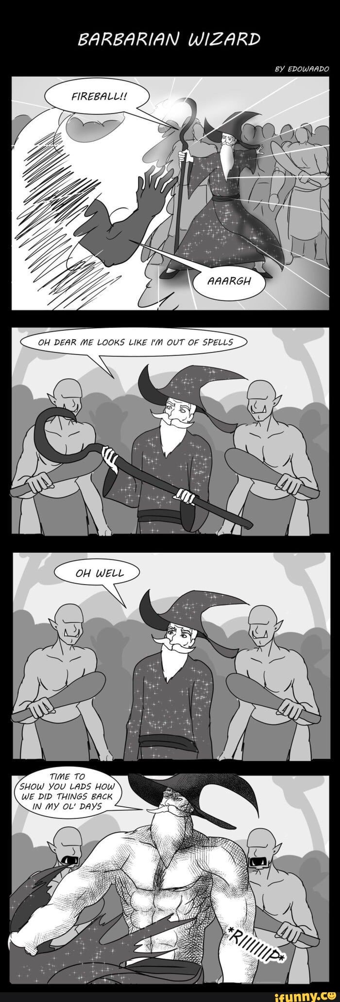 BARBARIAN WIZARD
