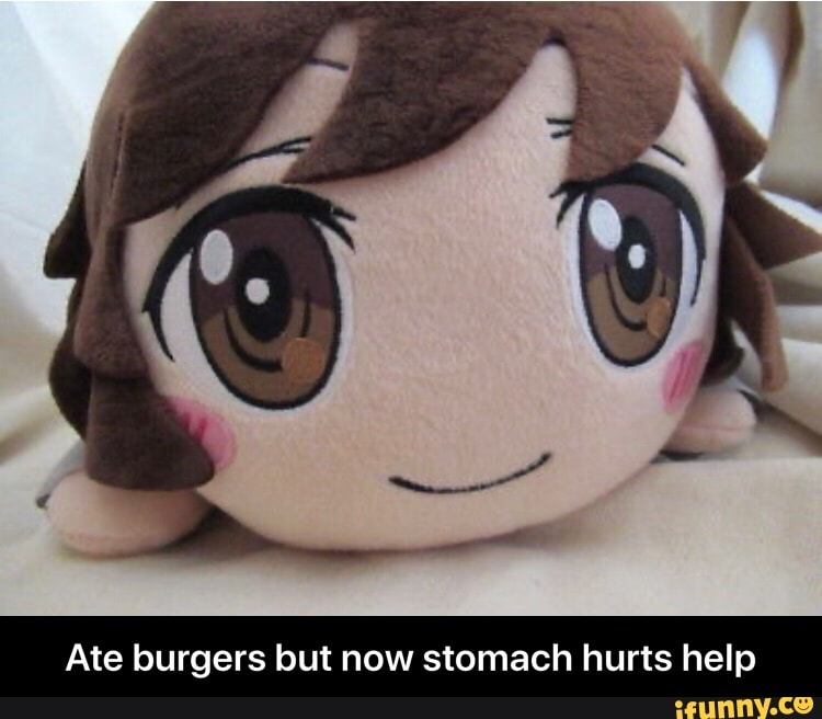 Ate burgers but now stomach hurts help - Ate burgers but now stomach hurts help