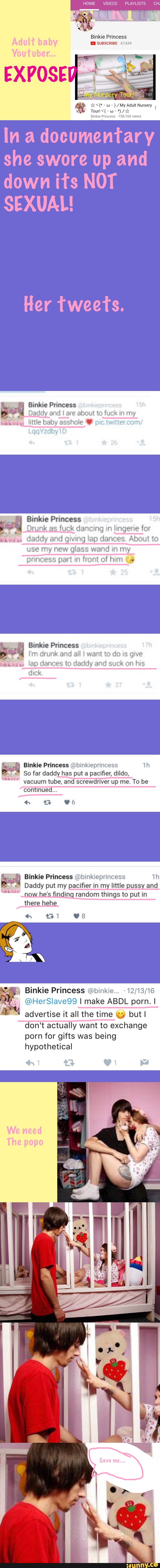Binkie princess website