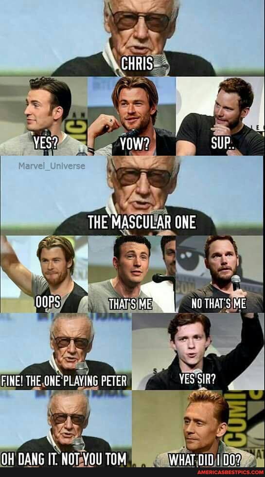 THE MASCULAR ONE
OOPS THAT'S NO THATS ME
FINE! THE OWE PLAYING PETER YES SIR?