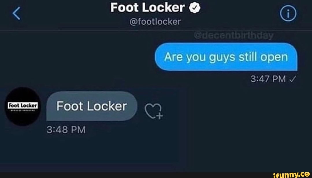 Foot Locker O
"Foot Locker IQ