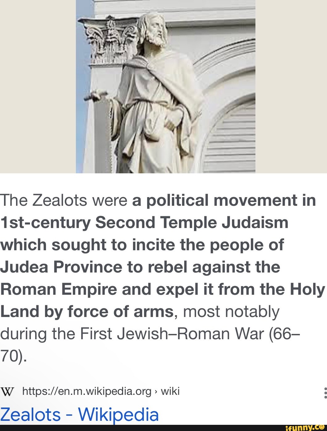 Jewish Zealots First Century