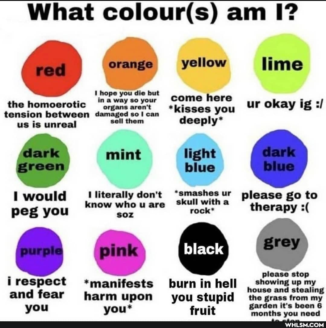 What am I?
orange yellow lime
the homoerotic "Urgans arent *kisses come you here ur okay ig al
hope you die but
tension between damaged so! can us is unreal sell them deeply*
mint light blue
would literally don't "smashesur please go to peg you know = u are a therapy
showing up my
black
respect manifests burn in hell showing stowing up up my my
and fear harm upon you stupid the grass from my garden it's been 6
you you* fruit months vou need
please stop