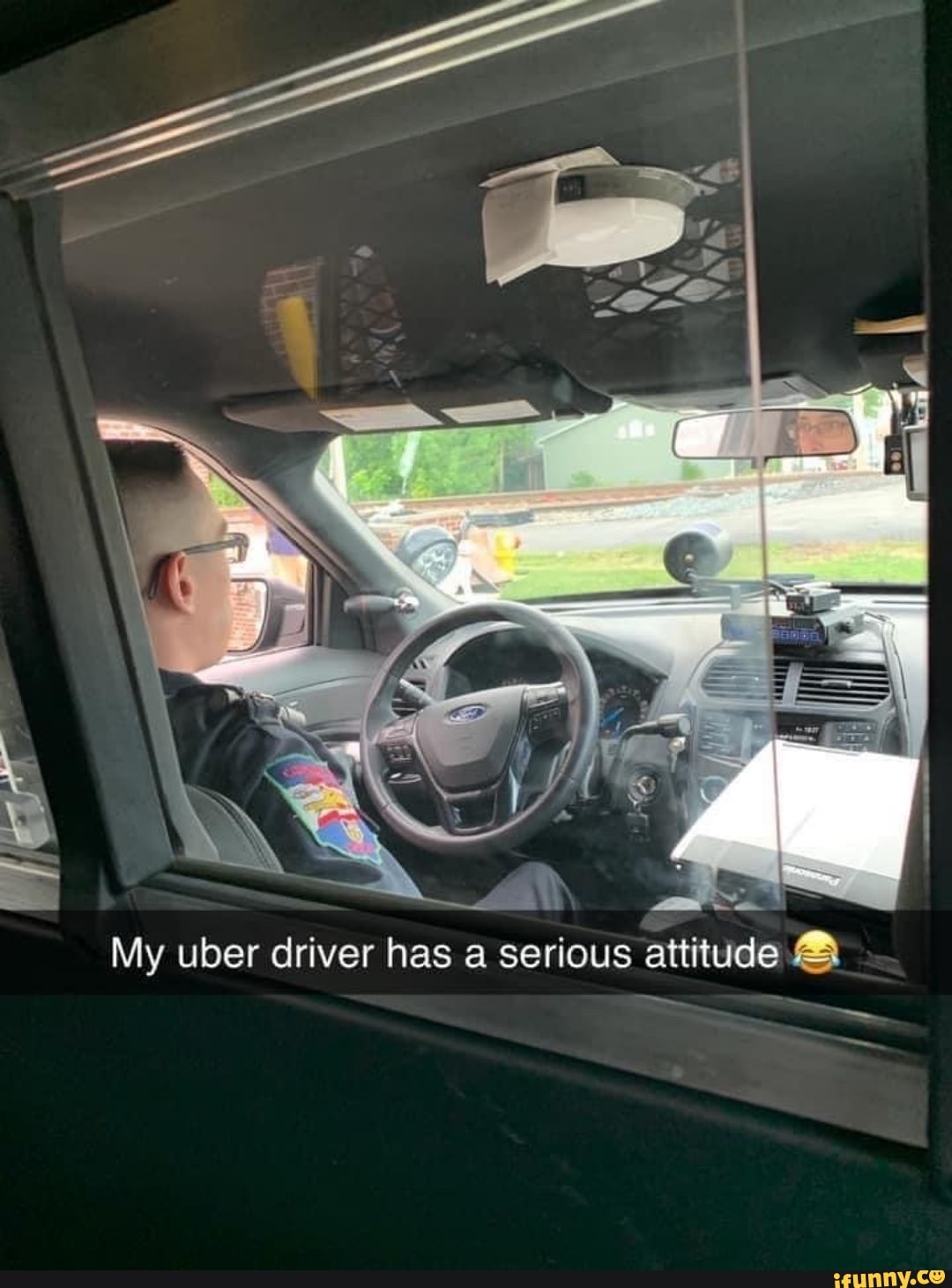 Aa Se My Uber Driver Has A Serious Attitude Ifunny