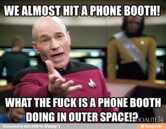 WHAT THE FUCK IS A PHONE BOOTH
DOING IN OUTER SPACE!3 cure