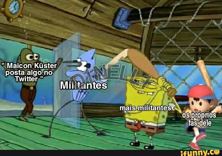 Malcon Kister JL posta algo no
Twitter"
Mi" intes
mais mllitantes
Stress os próprios fas dele