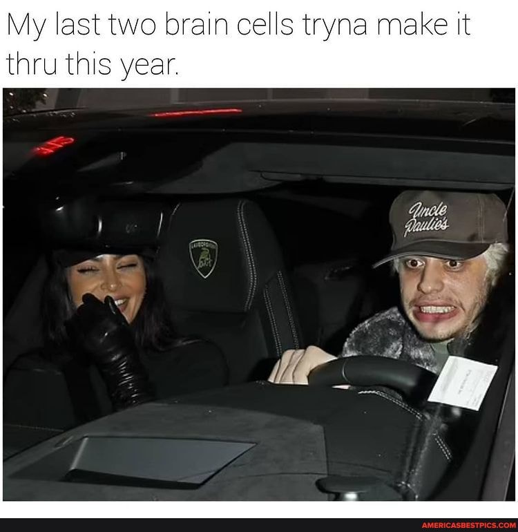 My last two brain cells tryna make it thru this year. We - America’s ...