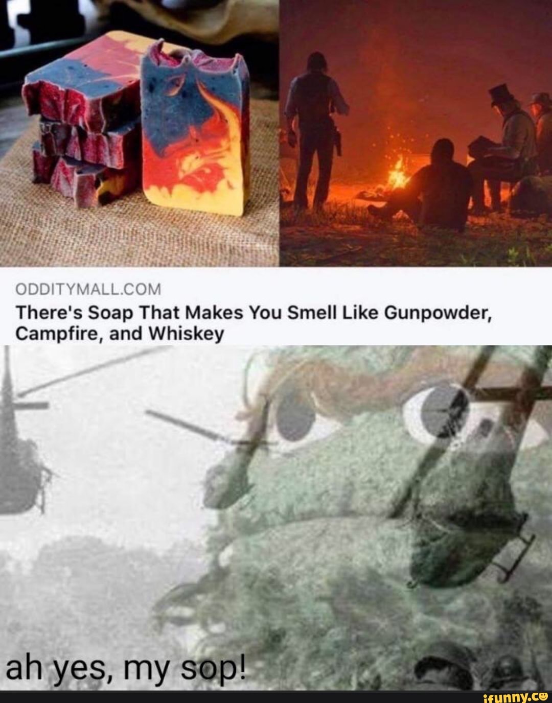 There's Soap That Makes You Smell Like Gunpowder