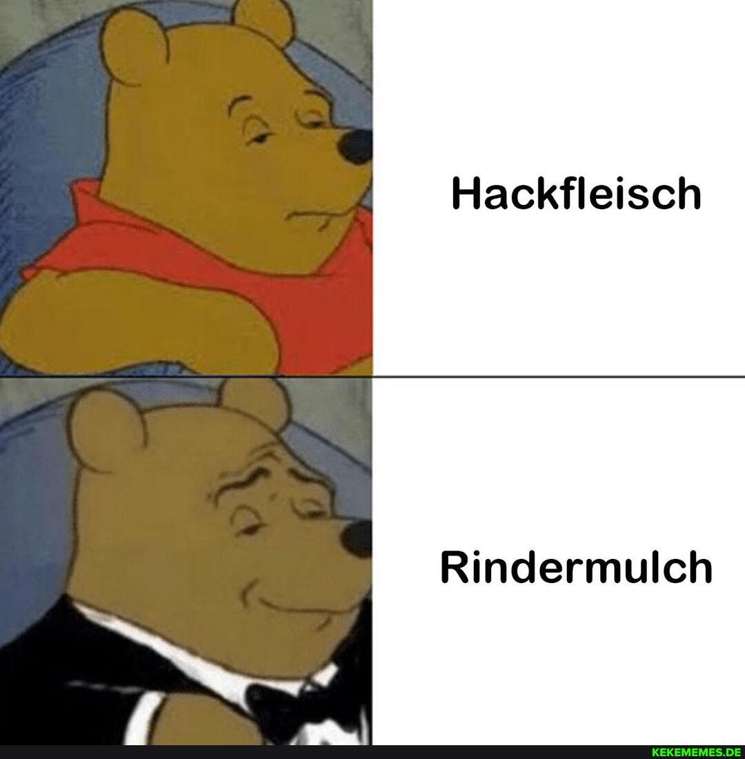 Hackfleisch
Rindermulch