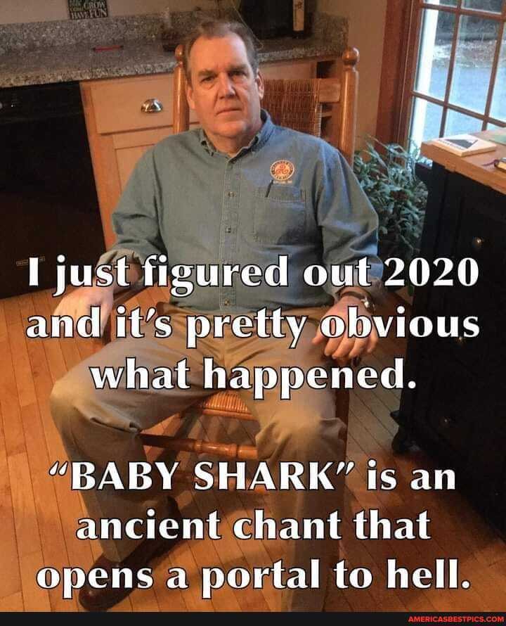 just figured out 2020 and it's pretty obvious what happened.
"BABY SHARK" Is an ancient chant that opens a portal to hell.
