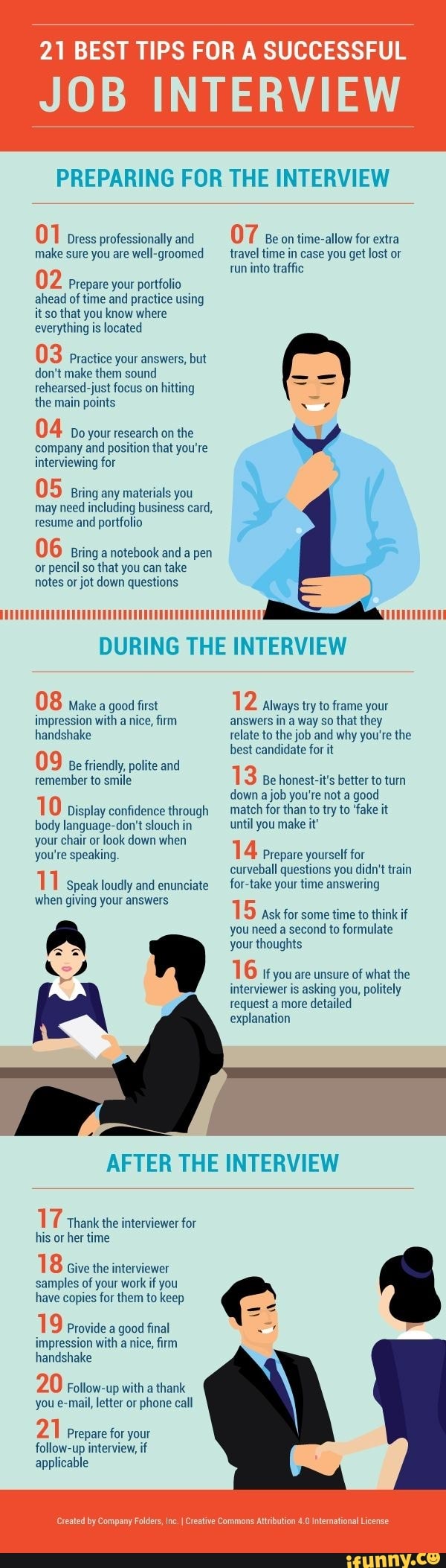 21 BEST TIPS FOR SUCCESSFUL JOB INTERVIEW PREPARING FOR THE INTERVIEW ...