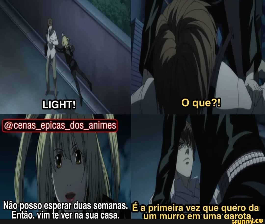 Não posso esperar duas semanas. É a primeira vez que quero da
Então. vim te ver na sua casa. um murro em uma aarota.