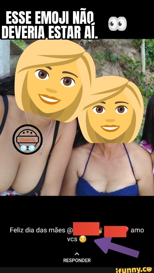 ESSE EMOJI DEVERIA ESTAR AÍ.
Feliz dia das mães vcs
amo
RESPONDER