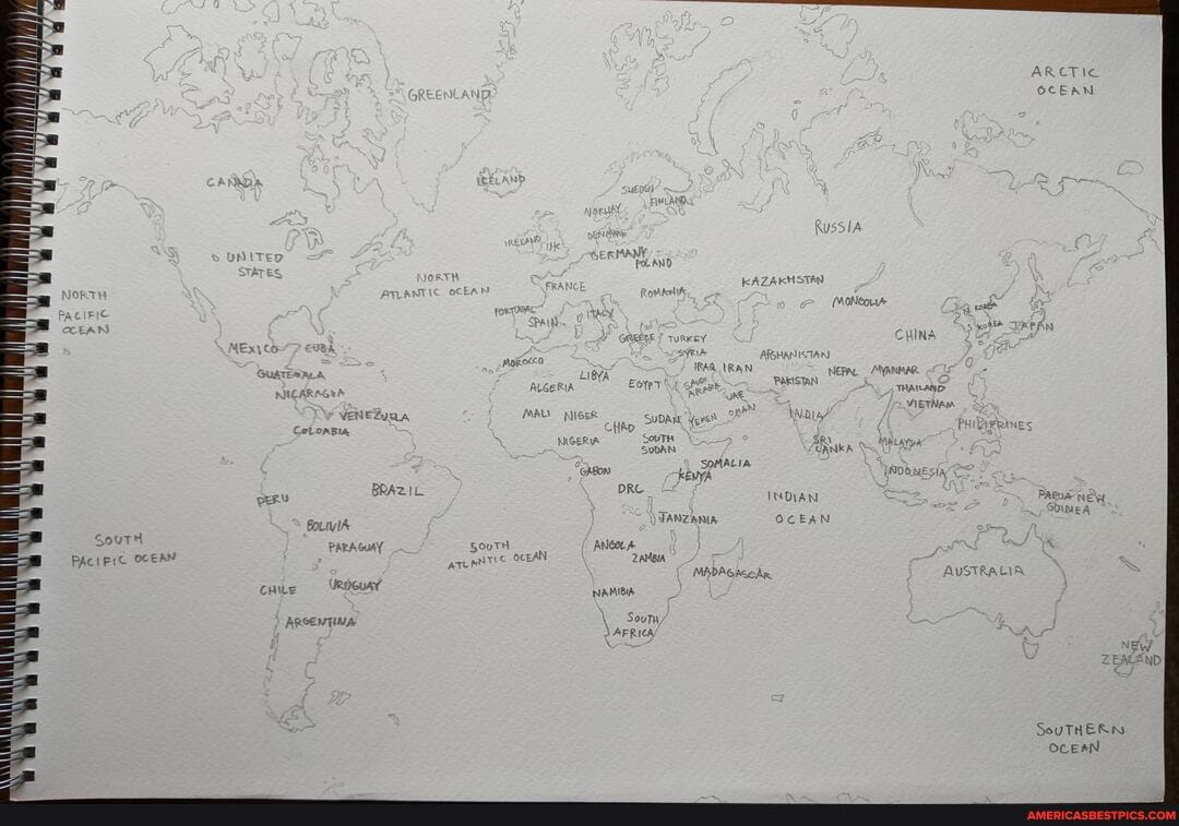 ARCTIc
ID. OCEAN ANDAR TELAND RusslA
% PANK POL AND KAZAKHSTAN PACIFIC OCEAN Span
GREESE TURKEY CHINA ATOHANISTAN NE NICARAGEM ALGERIA EoteT PakISTAN. THAILAND Cotonsia, CHAD SUDAN, Yy Pubeeines
SOMALIA BRAZIL pERU BRAZIL INDIAN NeW
BouviA VANZANIA OCEAN
SouTts
PARAGUAY ouT
ATERNTEC oceAN MADAGAccAR AUSTRALIA
Get NAMIBIA \
NAMIBIA
ARCENTINA \ Soum,
LAERICA
SeuTHERN OcEAN
