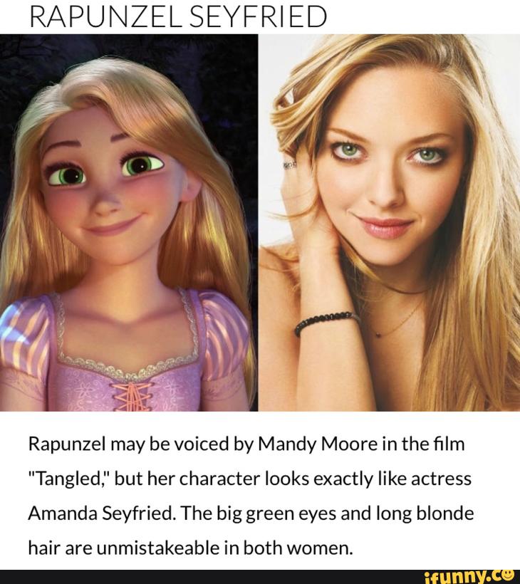 Rapunzelseyfried Rapunzel May Be Voiced By Mandy Moore In The ﬁlm