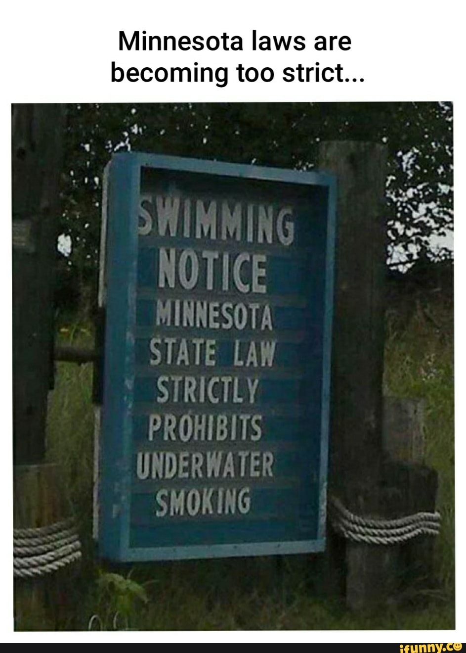 Minnesota laws are too strict... iFunny