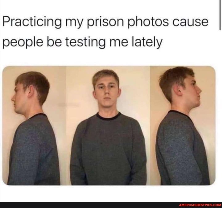 Practicing my prison photos cause I people be testing me lately
ie