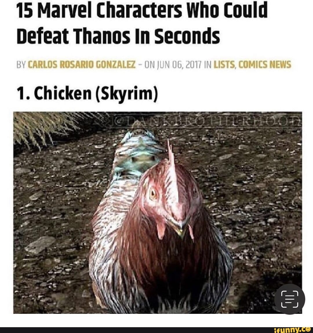 15 Marvel Characters Who Could Defeat Thanos In Seconds Carlos Rosario