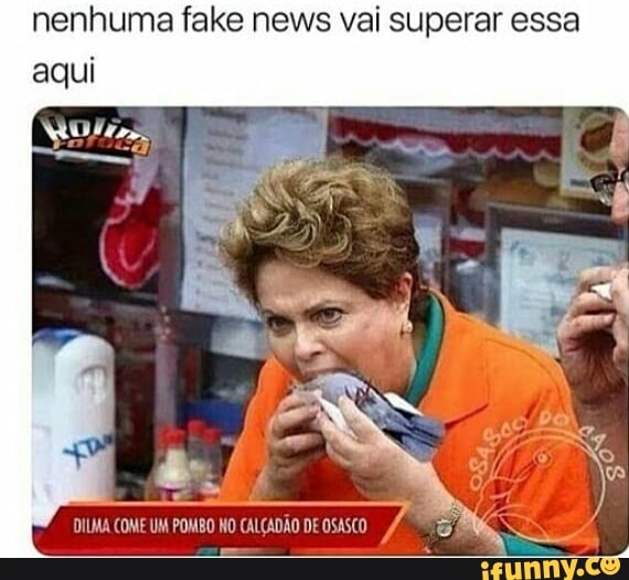 nenhuma fake news vai supe
