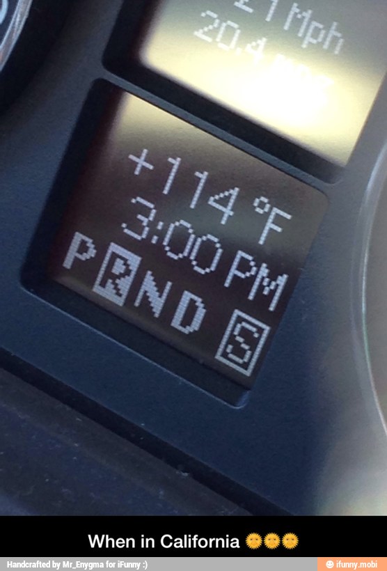 When in California πππ
