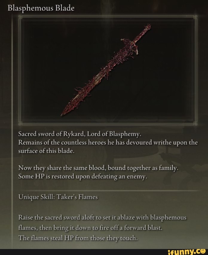 Blasphemous Blade Sacred Sword Of Rykard Lord Of Blasphemy Remains Of   5152ca167defca6217719eb3053900172d7fd4ff44d94b0f345f99dc97f79d1f 1 