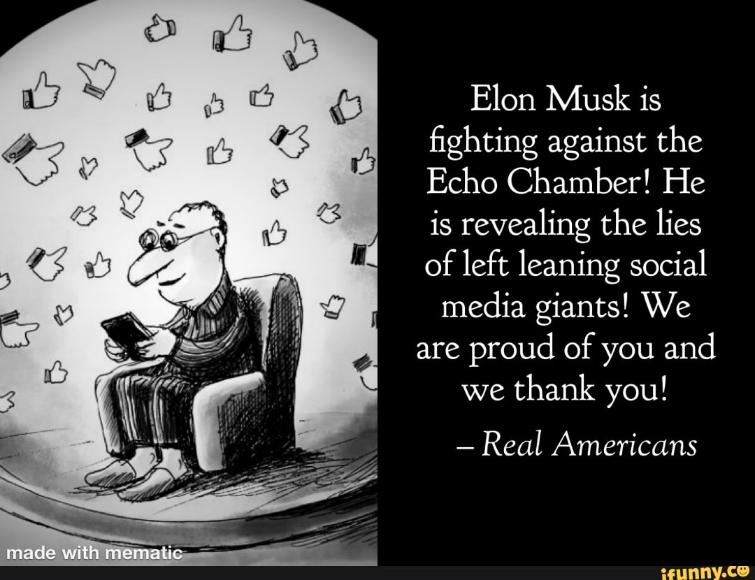 Elon Musk Is Fighting Against The Echo Chamber! He Is Revealing The ...