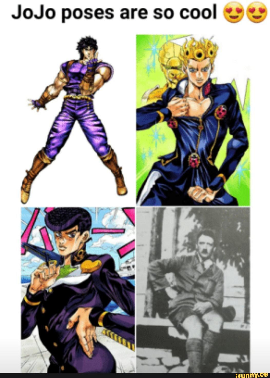 Jojo Poses Are So Cool