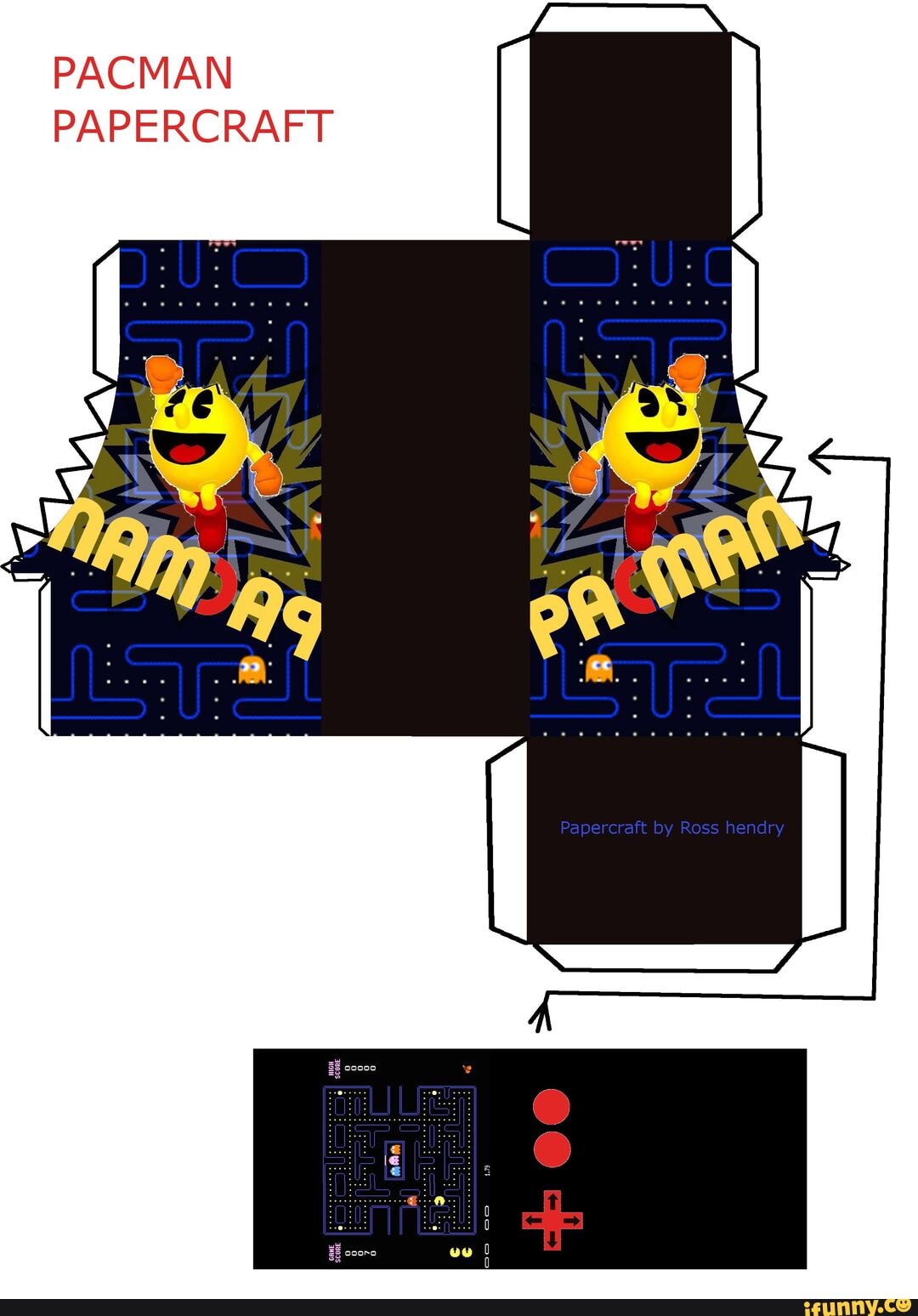 PACMAN PAPERCRAFT - seo.title