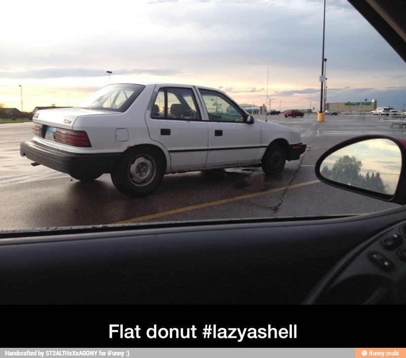 Flat donut #lazyashell - Flat donut #lazyashell
