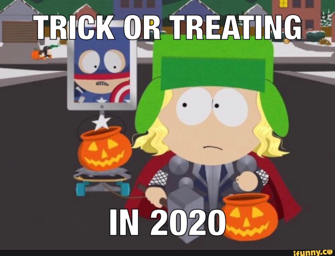 halloween, southpark, covid19, covid, coronavirus, trickortreat, trickortreating, funny, feature, featureworthy, comedycentral, halloweencostume, captainamerica, thor, ipad, 2020, treyparker, mattstone, socialdistancing, wearamask