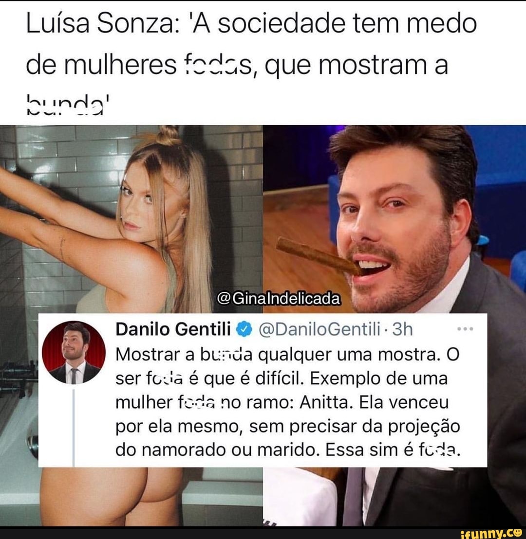 Luísa Sonza A sociedade tem medo de mulheres que mostram a foto