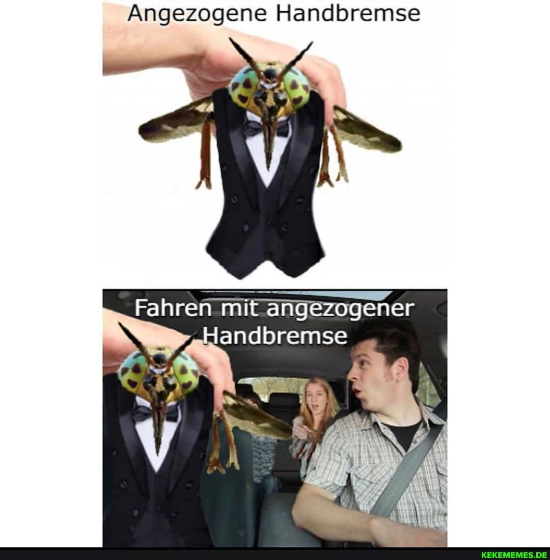 gene Handbremse
Fahren mit angezogen: angezogener
Handbremse