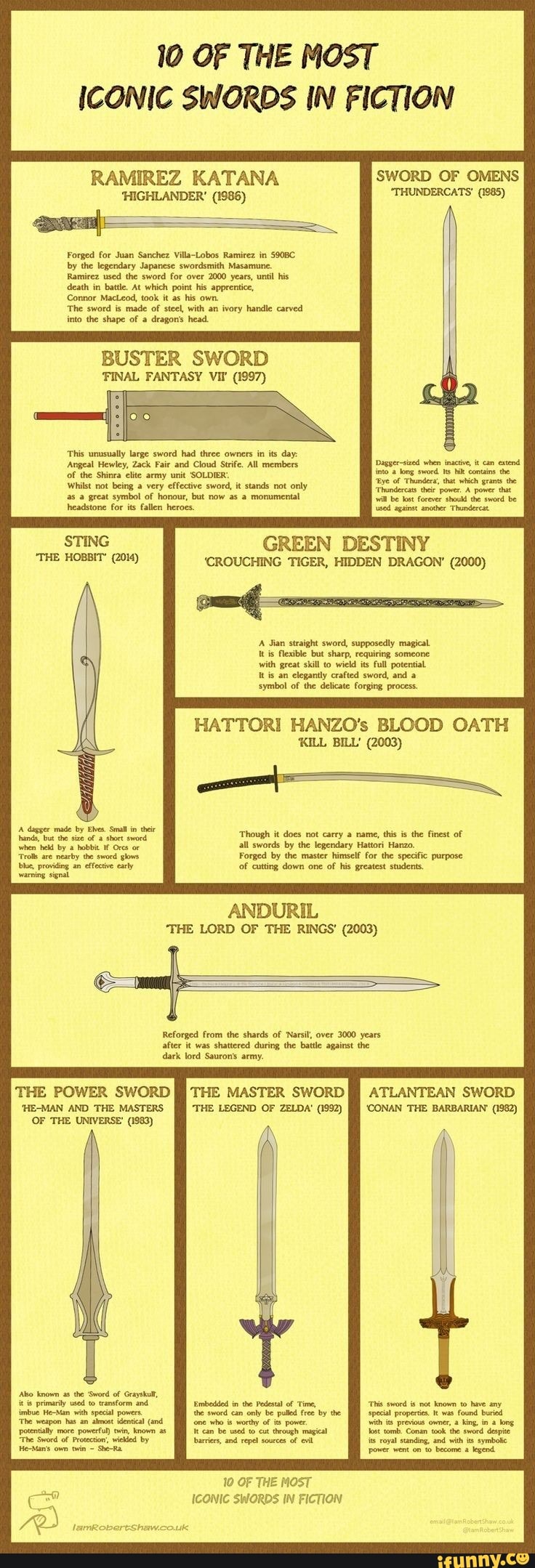 10 OF THE MOST ICONIC SWORDS IN FICTION SWORD OF OMENS 