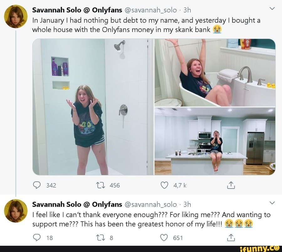 Onlyfans savannah solo What Is