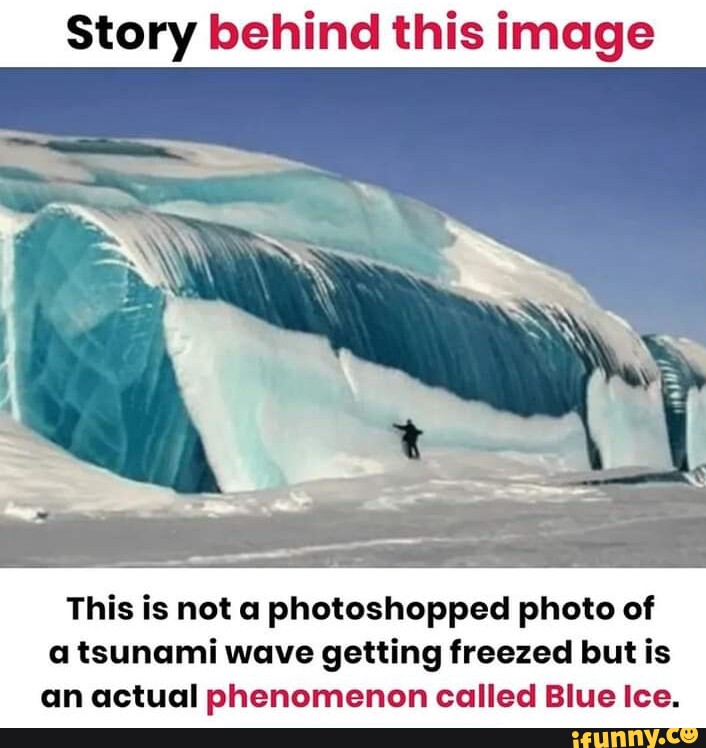 Story behind this image This is not a photoshopped photo of a tsunami ...